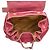 Red Gucci Large Suede Bamboo Drawstring Backpack - view 4