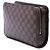 Borsa Pochette Clutch Louis Vuitton Damier Ebene Saint Louis Marrone - vista 2