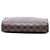 Borsa Pochette Clutch Louis Vuitton Damier Ebene Saint Louis Marrone - vista 3