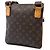 Borsa a tracolla Louis Vuitton Monogram Pochette Valmy Marrone - vista 2