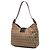 Borsa a tracolla Fendi Zucchino Canvas marrone - vista 2
