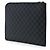 Borsa a pochette Louis Vuitton Damier Graphite Pochette Jour GM nera Nero - vista 2