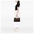 Borsa Satchel Louis Vuitton Monogram Pallas MM Marrone - vista 6