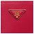 Bolso Satchel Doble Prada Medium de Cuero Saffiano Rojo Roja - vista 5