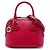 Borsa Dome Mini GG Charm Gucci in pelle di vitello rossa Rosso