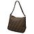 Borsa a tracolla a doppio lembo Fendi Zucca Canvas marrone - vista 2