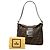 Borsa a tracolla a doppio lembo Fendi Zucca Canvas marrone - vista 8