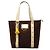 Borsa Tote Louis Vuitton Antigua Cabas MM Marrone
