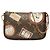 Bolso de mano Louis Vuitton Monogram Trunks and Bags Patch Mini Pochette Accessoires Marrón Castaño
