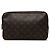 Borsa a Clutch Louis Vuitton Monogram Trousse Toilette 28 Marrone