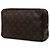 Borsa a Clutch Louis Vuitton Monogram Trousse Toilette 28 Marrone - vista 2