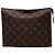 Beauty case Louis Vuitton Monogram marrone 26 Clutch Bag