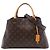 Bolso Satchel Louis Vuitton Monogram Montaigne MM Marrón Castaño