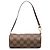 Borsa a mano Louis Vuitton Damier Ebene Papillon Pochette Marrone