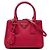Borsa Prada Mini Saffiano Lux Galleria Double Zip Rossa Rosso