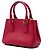 Borsa Prada Mini Saffiano Lux Galleria Double Zip Rossa Rosso - vista 2
