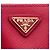 Borsa Prada Mini Saffiano Lux Galleria Double Zip Rossa Rosso - vista 5