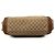 Borsa Tote Convertibile Bella Gucci GG Canvas Beige - vista 3