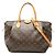 Borsa Satchel Louis Vuitton Monogram Turenne MM Marrone