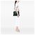 Borsa Satchel Banner Burberry Medium in pelle e House Check verde - vista 6