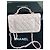 Bolso Chanel Rosa de Piel de Cordero Acolchado Diamante 20 cm Multicolor - vista 4
