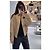 Chaqueta Miu Miu Khaki de Algodón con Detalles de Flecos Multicolor - vista 9