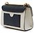 Borsa a Tracolla Gucci Small Bicolor Guccissima Padlock Nera Nero - vista 2