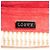 Borsa a tracolla LOEWE Anagram in camoscio rosso - vista 5