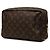 Borsa a pochette Louis Vuitton Monogram Trousse Toilette 28 Marrone - vista 2