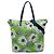 Prada Tessuto Stampato Satchel Tasche Grün