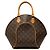 Louis Vuitton Monogram Ellipse MM Handtasche Braun