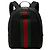 Mochila Gucci Techno Canvas Web preta Preto