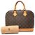 Louis Vuitton Monogram Alma PM Handtasche Braun - Ansicht 7