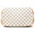 Borsa Tote Louis Vuitton Damier Azur Hampstead PM Bianca Bianco - vista 3