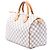 Borsa Boston Louis Vuitton Damier Azur Speedy 30 Bianca Bianco - vista 2