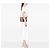 Borsa a Tracolla Gucci Small GG Supreme Web Ophidia con Catena Beige - vista 6