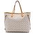Borsa Tote Louis Vuitton Neverfull GM Damier Azur Bianca Bianco