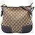 Borsa a tracolla Gucci GG Canvas Web Princy Beige