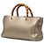 Bamboo Borsa Gucci Medium Shopper Satchel in pelle di vitello dorata con bambù D'oro - vista 2