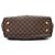 Borsa Satchel Louis Vuitton Damier Ebene Trevi PM Marrone - vista 3