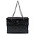 Borsa Tote Chanel Reissue 2.55 in vernice matelassé nera Nero