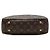 Borsa Satchel Louis Vuitton Monogram Pallas BB Marrone - vista 3