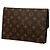 Borsa a pochette Louis Vuitton Monogram Pochette Rabat 23 marrone - vista 2