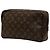 Borsa a Clutch Louis Vuitton Monogram Trousse Toilette 28 Marrone - vista 2