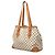 Borsa Tote Louis Vuitton Damier Azur Hampstead MM Bianca Bianco - vista 2