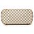 Borsa Tote Louis Vuitton Damier Azur Hampstead MM Bianca Bianco - vista 3