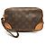 Louis Vuitton Monogram Marly Dragonne PM Clutch Bag Braun