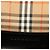 Borsa Tote Burberry Haymarket Check Canvas Nera Nero - vista 5