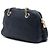 Borsa a tracolla Gucci Soho Chain Zip in pelle di vitello blu - vista 2