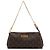 Bolsa Satchel Louis Vuitton Monogram Eva Castanha Marrom